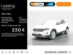 Pure white Gebraucht 2024 VW T-Roc Style SUV | 28.249 € (Guter Preis)