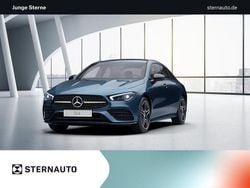 Denimblau metallic Gebraucht 2022 Mercedes CLA250e AMG Limousine | 29.580 € (Superpreis)
