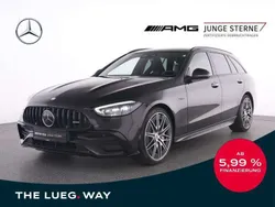 Schwarz metalliclack obsidians Gebraucht 2024 Mercedes C43 AMG AMG Kombi | 69.885 €