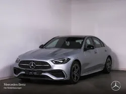 Silber Gebraucht 2024 Mercedes C180 AMG Limousine | 39.990 € (Fairer Preis)