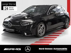 Metalliclack kosmosschwarz Gebraucht 2024 Mercedes A200 AMG Limousine | 29.990 € (Guter Preis)