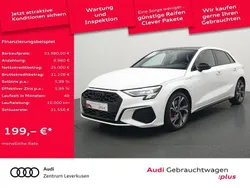 Weiß Gebraucht 2022 Audi A3 Sportback e-tron S-Line Limousine | 33.980 € (Teuer)
