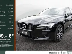 Schwarz Gebraucht 2021 Volvo V60 R-Design Kombi | 30.390 € (Superpreis)