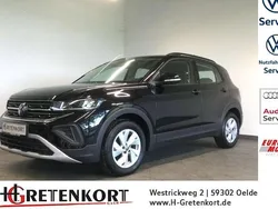 Deep black perleffekt (schwarz) Gebraucht 2024 VW T-Cross Life SUV | 26.590 € (Etwas zu teuer)