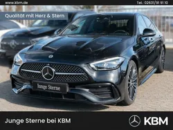 lack obsidianschwarz Gebraucht 2024 Mercedes C300 Premium Limousine | 51.420 € (Teuer)