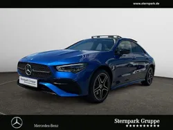 Blau Gebraucht 2024 Mercedes CLA250e AMG line Limousine | 43.880 € (Etwas zu teuer)