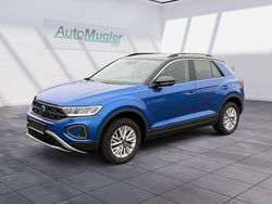 Blau Gebraucht 2022 VW T-Roc Life SUV | 21.800 € (Fairer Preis)