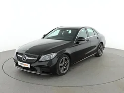 Schwarz Gebraucht 2019 Mercedes C220 AMG line Limousine | 28.510 € (Fairer Preis)