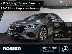 Grau / selenitgrau Gebraucht 2022 Mercedes EQE350 Electric Art Limousine | 45.350 € (Guter Preis)
