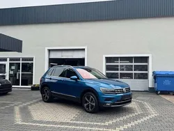 Caribbean blue metallic Gebraucht 2017 VW Tiguan Highline SUV | 20.990 € (Fairer Preis)