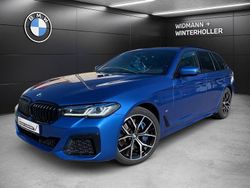 Blau Gebraucht 2021 BMW 530 M Sport Kombi | 39.180 € (Teuer)