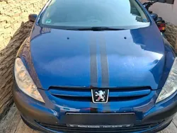 Blau Gebraucht 2005 Peugeot 307 CC Cabrio | 1.000 €