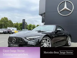 Schwarzlack obsidianschwarz Gebraucht 2024 Mercedes SL43 AMG Premium Plus Cabrio | 108.885 € (Fairer Preis)