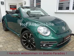 Bottle green metallic Gebraucht 2017 VW Beetle Design Cabrio | 23.250 € (Etwas zu teuer)