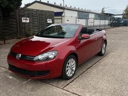 Rot Gebraucht 2013 VW Golf Cabriolet Cabrio | 7.200 € (Superpreis)
