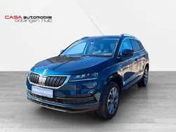 Lavablau metallic Gebraucht 2021 Skoda Karoq Clever SUV | 25.990 € (Fairer Preis)