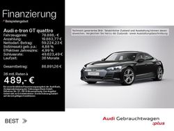 Mythosschwarz metallic Gebraucht 2024 Audi e-tron GT quattro Ambiente Limousine | 78.888 € (Teuer)