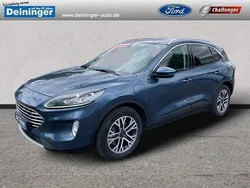 Chromablau (metallic) Gebraucht 2021 Ford Kuga Titanium X SUV | 24.990 € (Guter Preis)