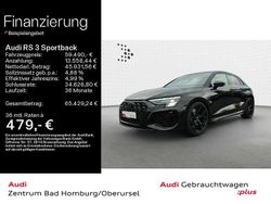 Mythosschwarz metallic Gebraucht 2023 Audi RS3 Limousine | 59.490 € (Fairer Preis)