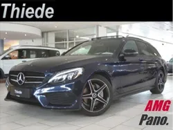 Cavansitblau metalliclack (metallic) Gebraucht 2017 Mercedes C200 AMG Kombi | 20.650 € (Fairer Preis)