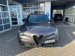 Grau Gebraucht 2022 Alfa Romeo Stelvio Veloce SUV | 37.850 € (Etwas zu teuer)
