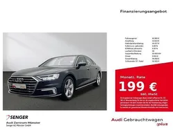 Mondscheinblau metallic Gebraucht 2021 Audi A8 Ambiente Limousine | 46.880 €
