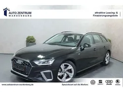 Mythosschwarz metallic Gebraucht 2021 Audi A4 S-Line Kombi | 24.760 € (Guter Preis)