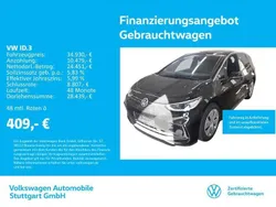 Grenadillschwarz metallic/schw Gebraucht 2023 VW ID.3 Pro Kleinwagen | 34.930 €