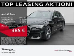 Mythosschwarz metallic Gebraucht 2024 Audi A6 S-Line Kombi | 52.180 €