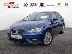 Blau / mystery blau (metallic) Gebraucht 2020 Seat Leon ST XCELLENCE Kombi | 19.880 € (Fairer Preis)
