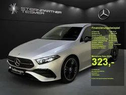 Silber Gebraucht 2023 Mercedes A180 AMG Limousine | 29.995 € (Fairer Preis)
