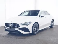 Weiß Gebraucht 2024 Mercedes CLA35 AMG Premium Coupé | 50.490 € (Superpreis)