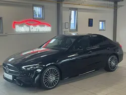 Obsidianschwarz met. Gebraucht 2023 Mercedes C300 AMG line Limousine | 44.700 € (Etwas zu teuer)