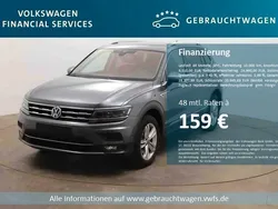 Platinum grey metallic Gebraucht 2021 VW Tiguan Allspace Highline SUV | 33.470 € (Guter Preis)