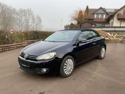 Deep black perleffekt Gebraucht 2012 VW Golf Cabriolet Basis Cabrio | 8.900 € (Fairer Preis)