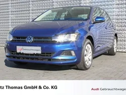 Reef blue (blau) Gebraucht 2021 VW Polo Comfortline Limousine | 13.500 € (Guter Preis)