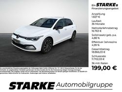 Schwarz Gebraucht 2022 VW Golf VIII Active Limousine | 18.590 € (Fairer Preis)