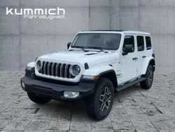 Bright white Neu 2024 Jeep Wrangler Sahara SUV | 65.590 € (Etwas zu teuer)