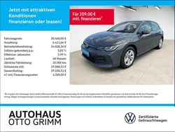 Delfingrau metallic (metallic) Gebraucht 2024 VW Golf VIII Life Limousine | 30.460 € (Etwas zu teuer)