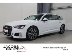 Gletscherweiß metallic Gebraucht 2024 Audi S6 Basis Kombi | 61.720 € (Superpreis)