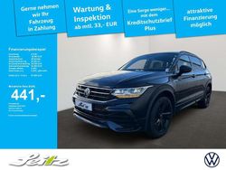 Schwarz Gebraucht 2022 VW Tiguan Allspace R-line SUV | 34.359 € (Fairer Preis)
