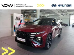 Rot Neu 2025 Hyundai Tucson N Line SUV | 39.590 € (Etwas zu teuer)