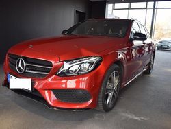 Rot Gebraucht 2017 Mercedes C400 AMG Kombi | 25.425 €