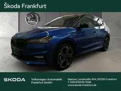 Raceblau metallic/blackmagic perleffekt Gebraucht 2025 Skoda Fabia Monte Carlo Limousine | 22.480 € (Fairer Preis)