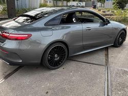 Grau Gebraucht 2017 Mercedes E200 AMG line Coupé | 29.999 € (Etwas zu teuer)