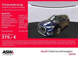 Navarrablau metallic Gebraucht 2023 Audi Q3 Advanced Plus SUV | 34.930 € (Fairer Preis)