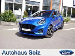 Blau / dynamic blau (metallic) Gebraucht 2022 Ford Puma ST-Line SUV | 21.990 € (Fairer Preis)