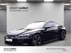 Mythosschwarz metallic Gebraucht 2022 Audi e-tron GT quattro Ambiente Limousine | 45.980 € (Guter Preis)