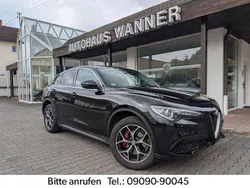 Schwarz Gebraucht 2018 Alfa Romeo Stelvio Super SUV | 19.399 € (Guter Preis)