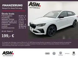 Weiß Neu 2024 Skoda Scala Monte Carlo Kleinwagen | 28.975 € (Etwas zu teuer)